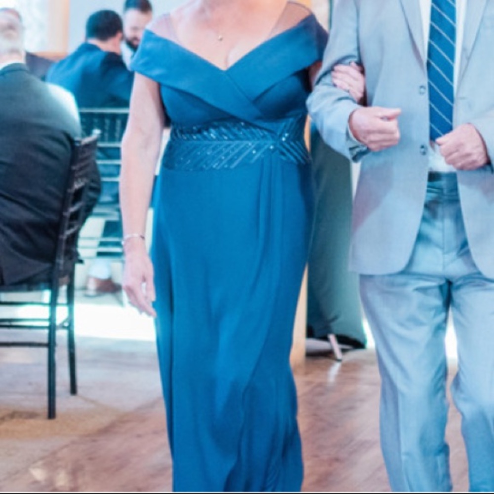 Worn once Size 12 Mother of the Bride Gown!
